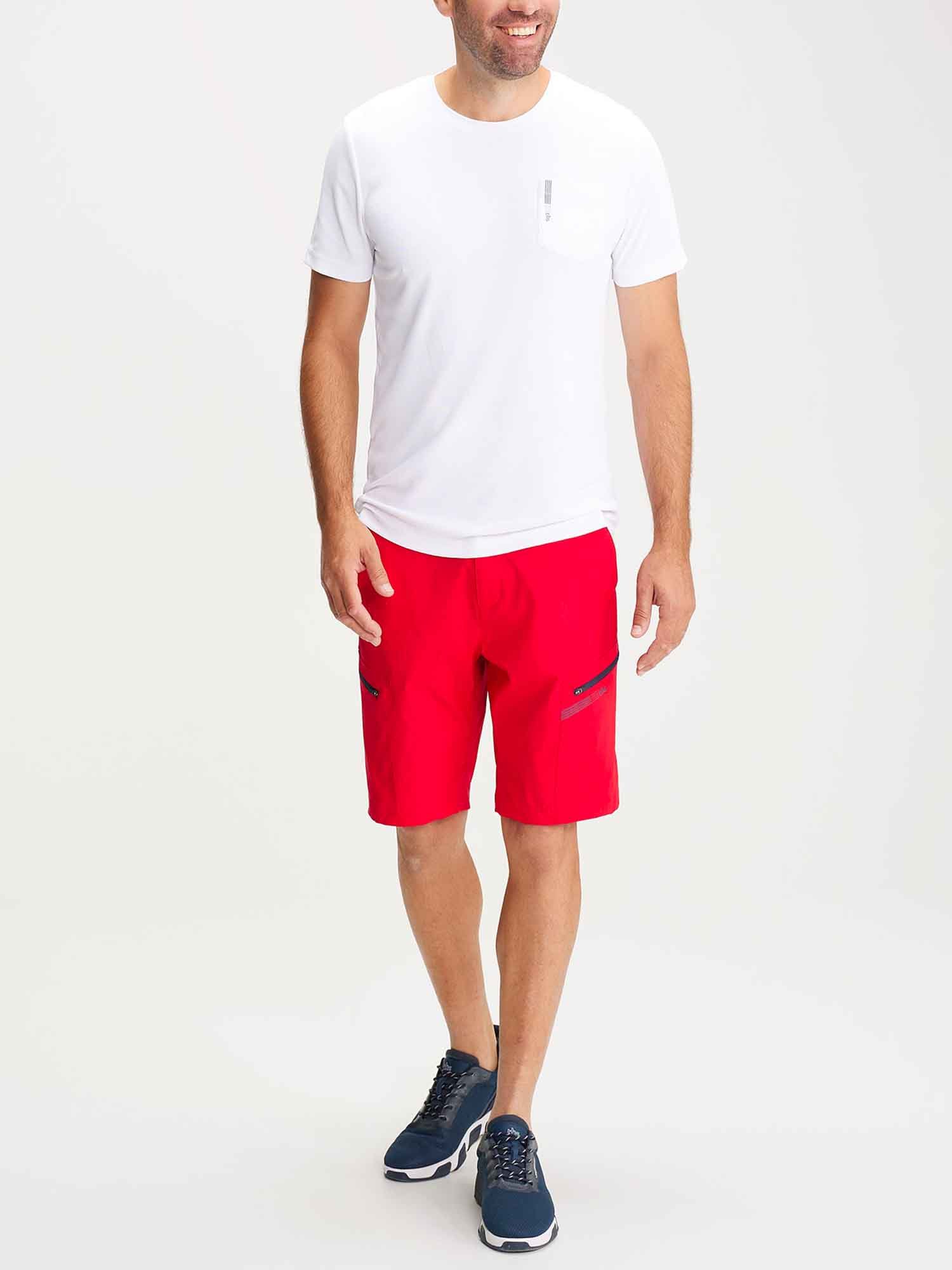 Tee Shirt Homme  Manches Courtes Blanc