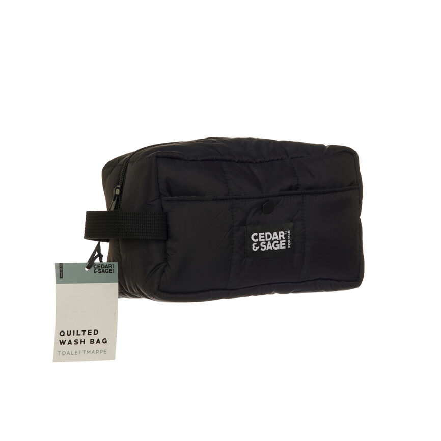 C&S quilted wash bag