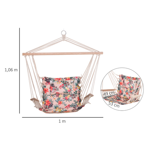 Cadeira suspensa Outsunny 84a-142gn