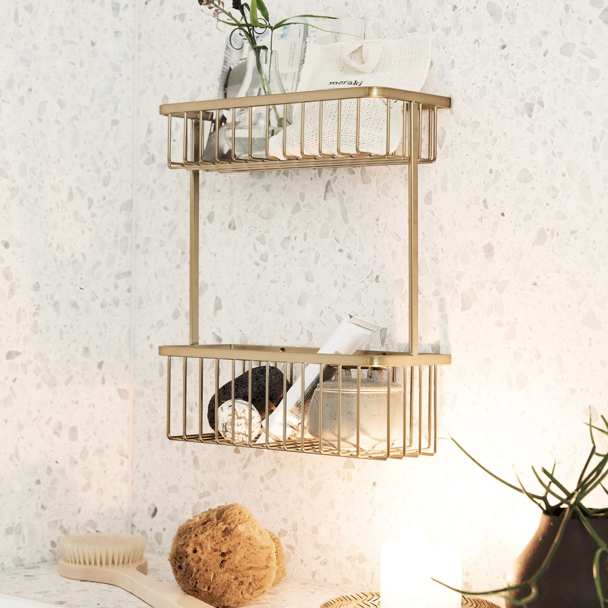 House Doctor badkamerrek Bath zwart