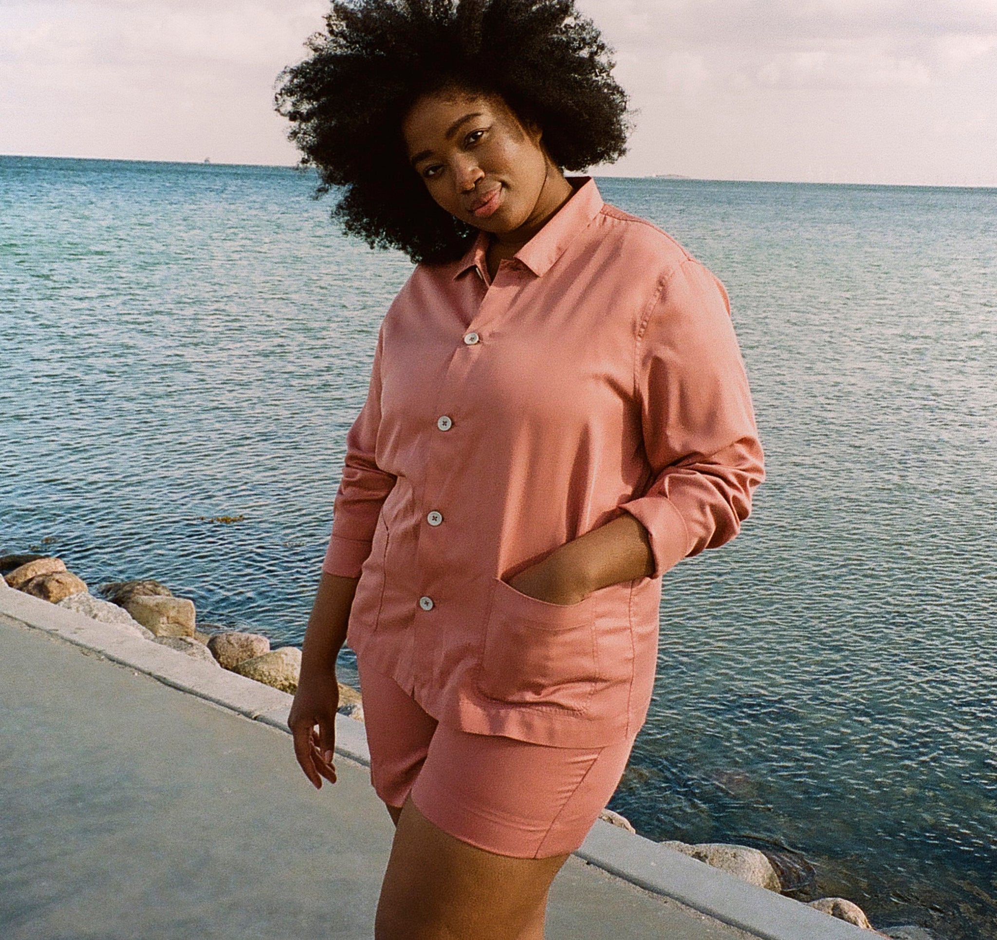 TENCEL™ LYOCELL<br>Soft Touch Woven Draw-Cord Shorts