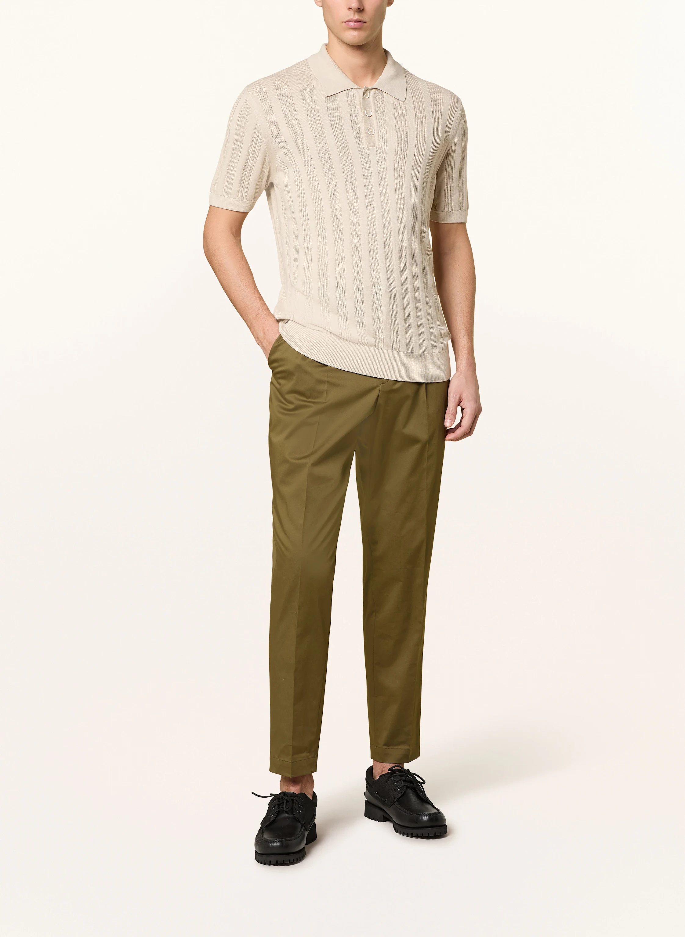 BALDESSARINI Strick-Poloshirt
