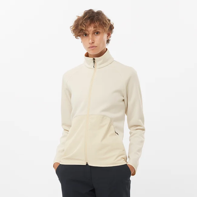 ESSENTIAL WARM  Couche intermédiaire entièrement zippée pour femme