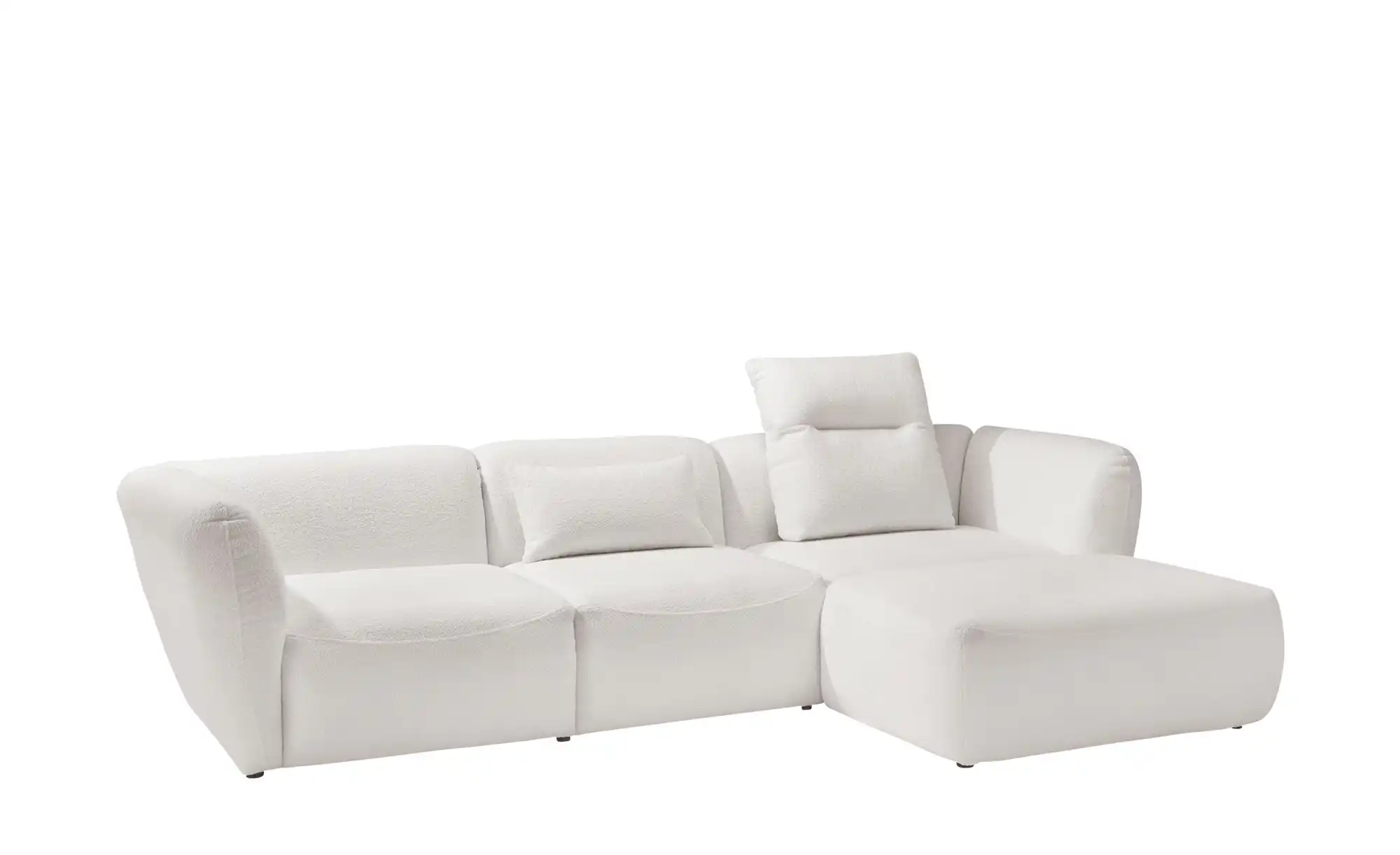 switch Ecksofa in Bouclé Candelo