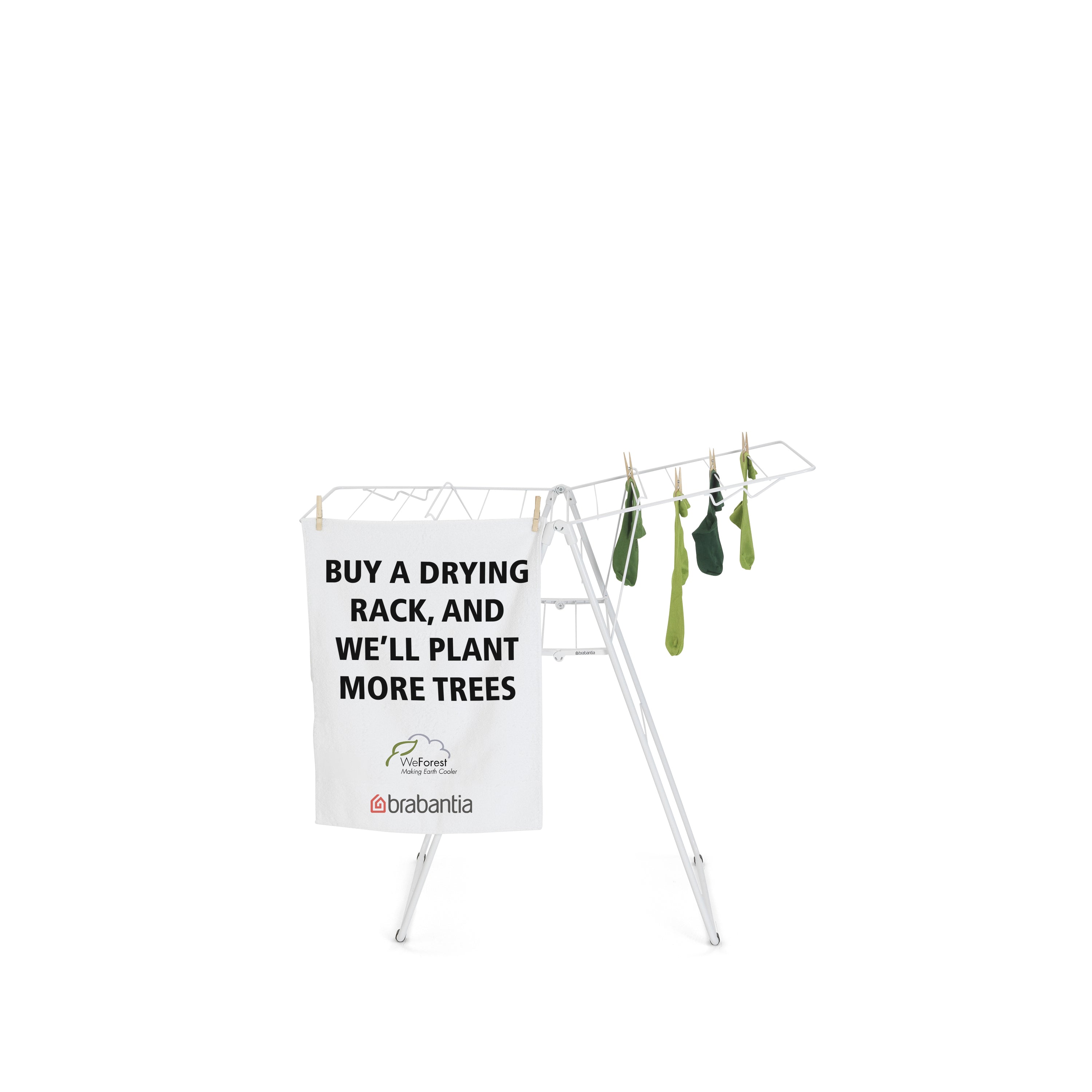 Brabantia HangOn Droogrek 15 Meter - White