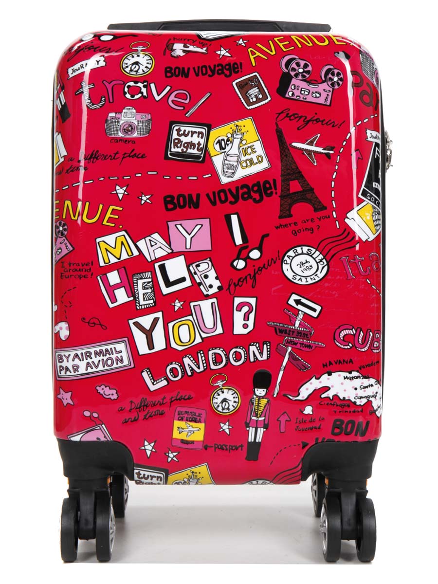 Ensemble 4 valises Madisson Bon Voyage et vanity
