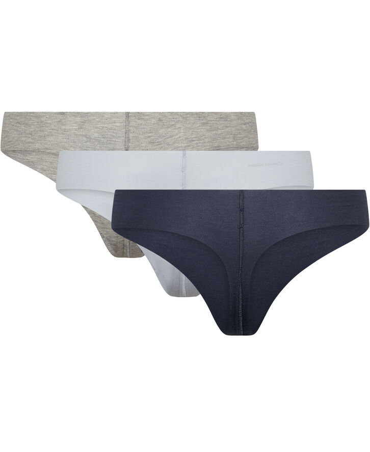 Calvin Klein THONG 3PK Plein air/grey heather/ink