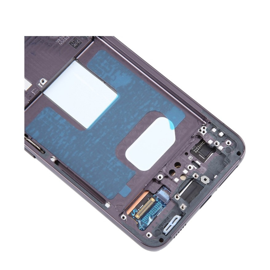 (OEM) Samsung Galaxy S22 5G Ersatzdisplay AMOLED Touchscreen Digitizer mit Rahmen Bildschirm Reparatur – Schwarz