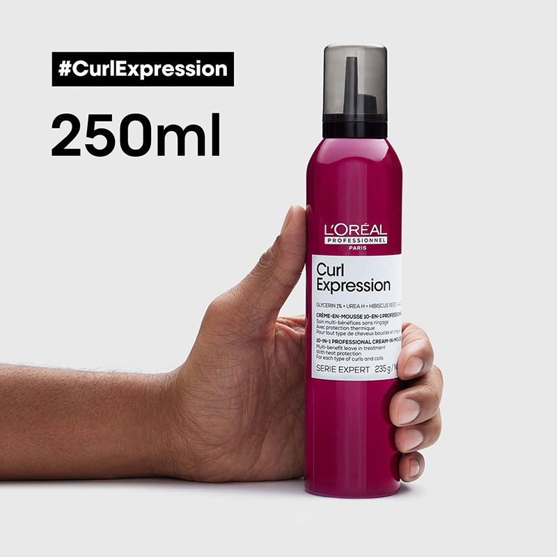 Crème en mousse 10 en 1 pour cheveux bouclés Curl Expression