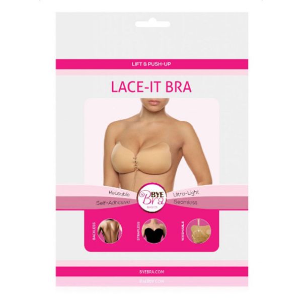 Byebra Lace-it Bra Cup B em Nu - D-215772