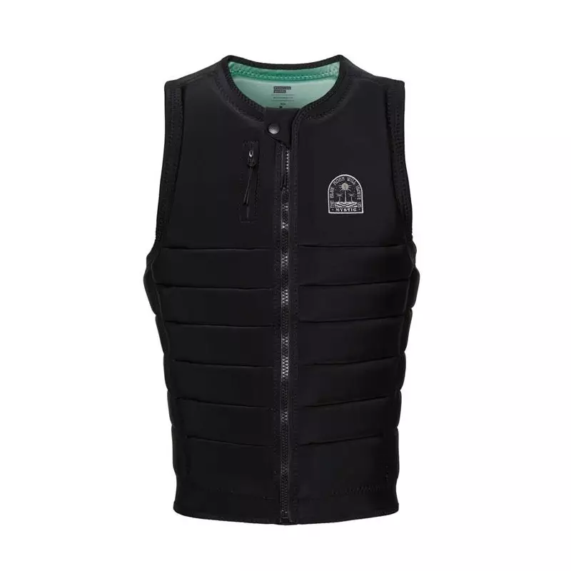 Gilet impact MYSTIC Check Out Front Zip Black