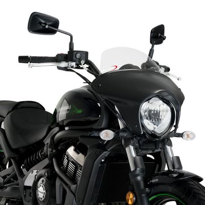 Tête de fourche Puig BATWING SML TOURING NOIR MAT - Uni