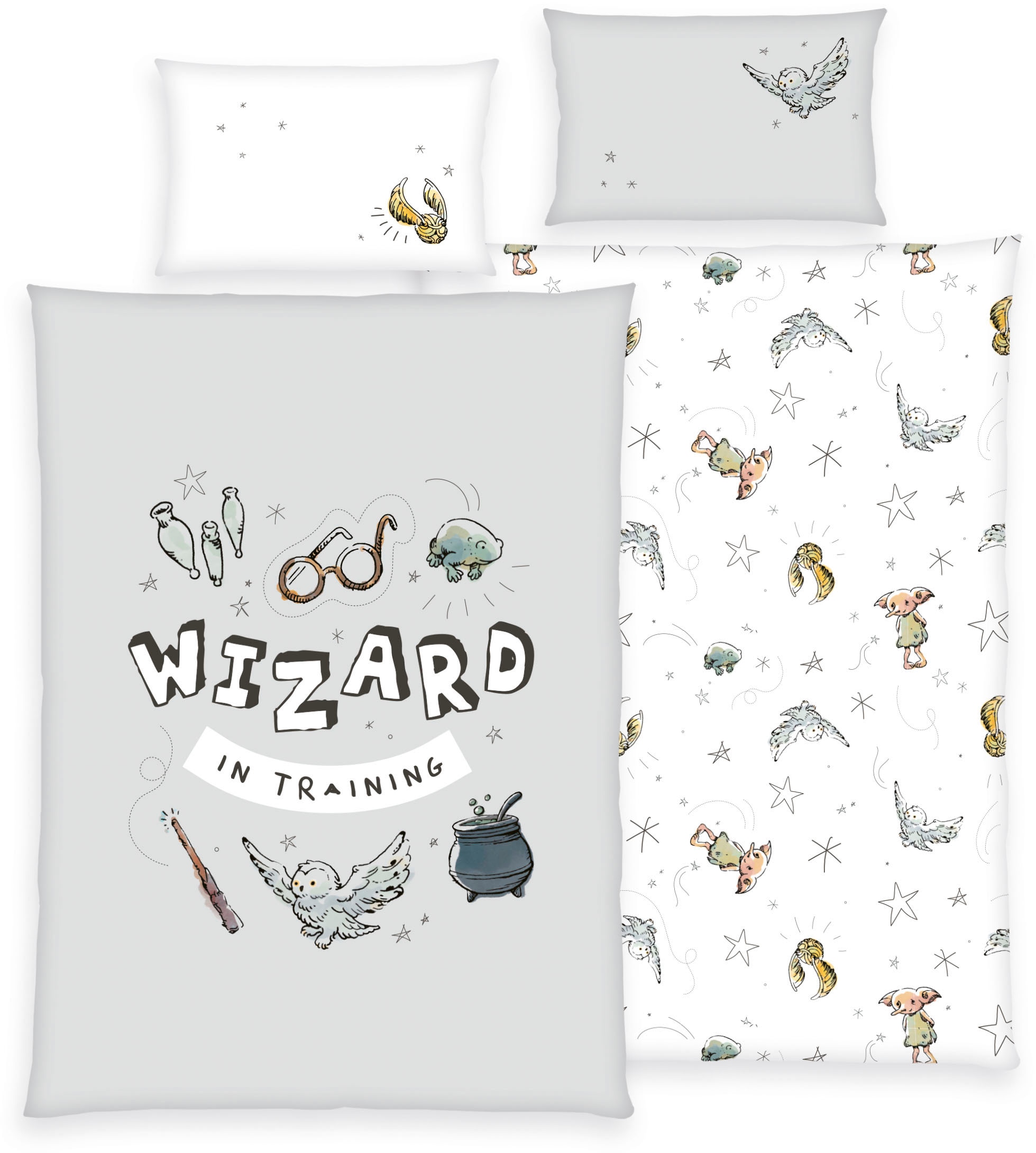 Baby Best Babybettwäsche »Harry Potter Baby« 2 Stk. tlg. mit tollem Motiv