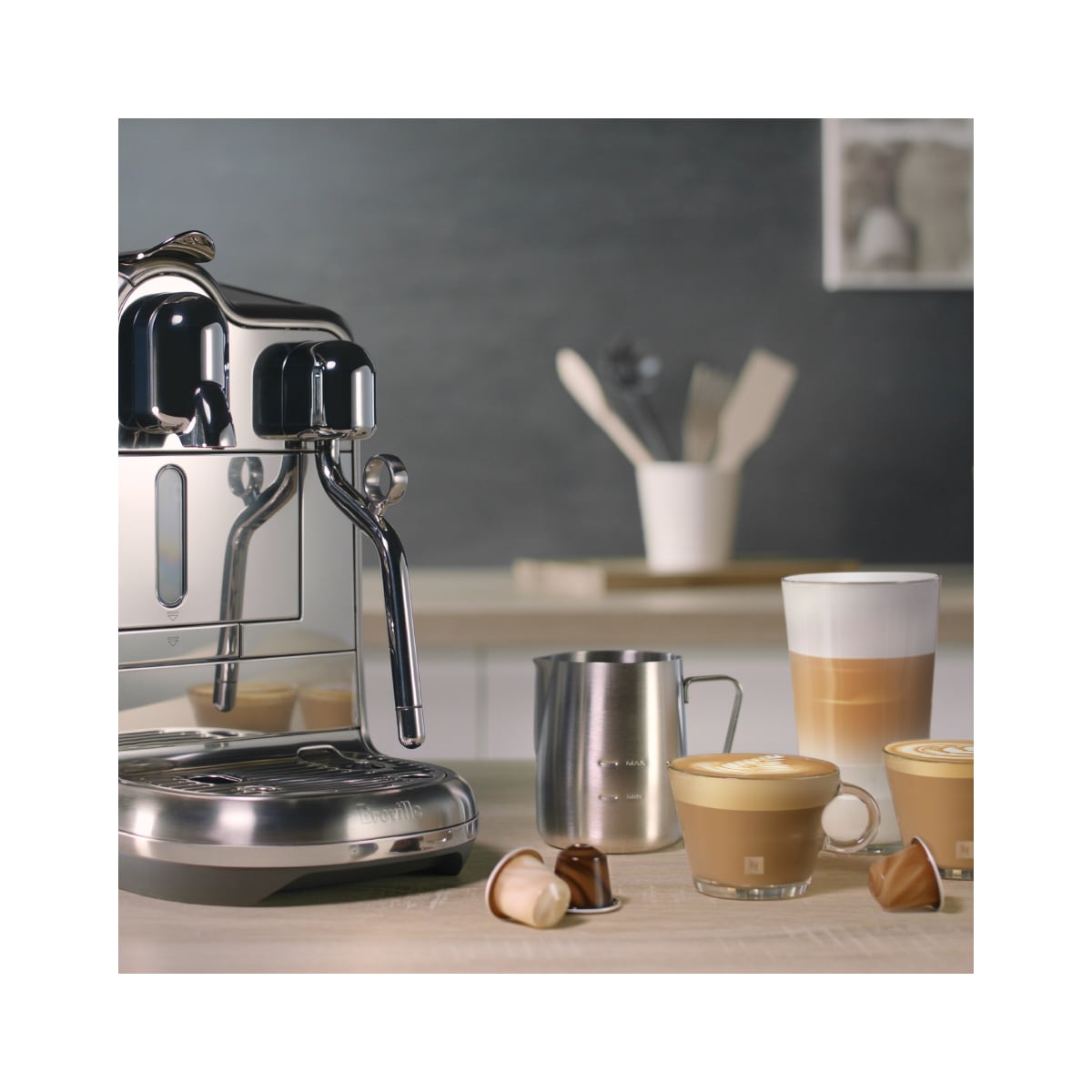 Nespresso by Sage Creatista Pro kapselmaskin SNE900BSS4END1