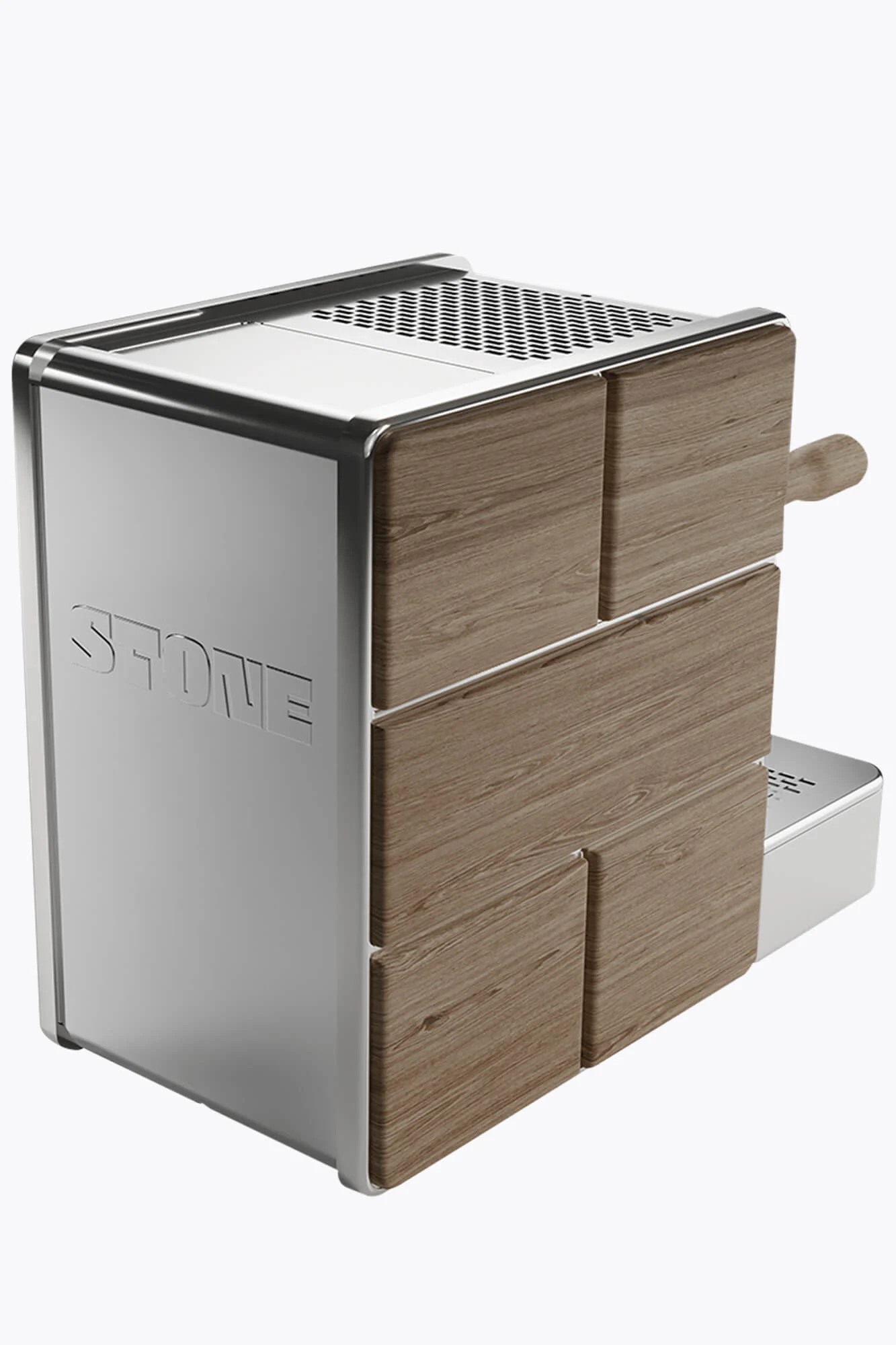 Stone Wood Espressomaschine