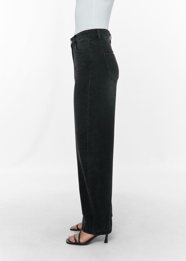 Balloon jeans zwart
