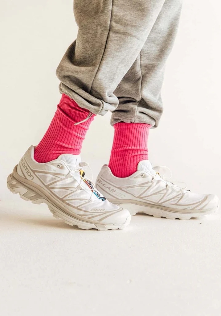 DillySocks Socken Ribbed Splash Pink
