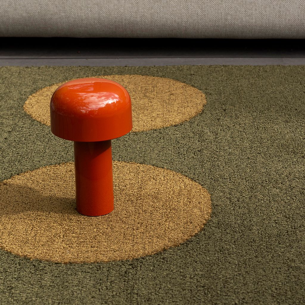 Vloerkleed Festival Dots Olive 495817 Habitat  | Brink & Campman