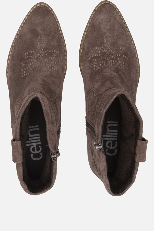 Cellini Cowboylaarzen taupe Suede
