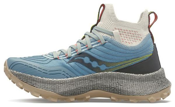 Chaussures Trail Saucony Endorphin Trail Mid Bleu Femme