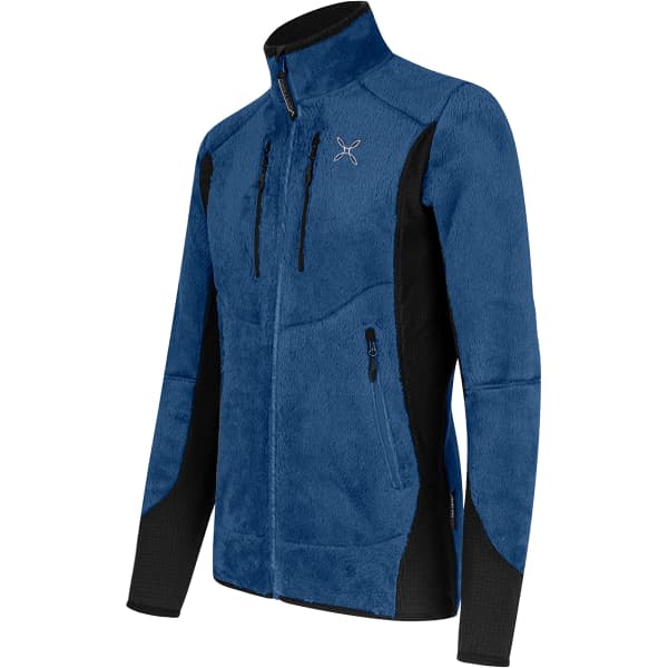 Veste polaire randonnée MONTURA NORDIC FLEECE JACKET DEEP BLUE