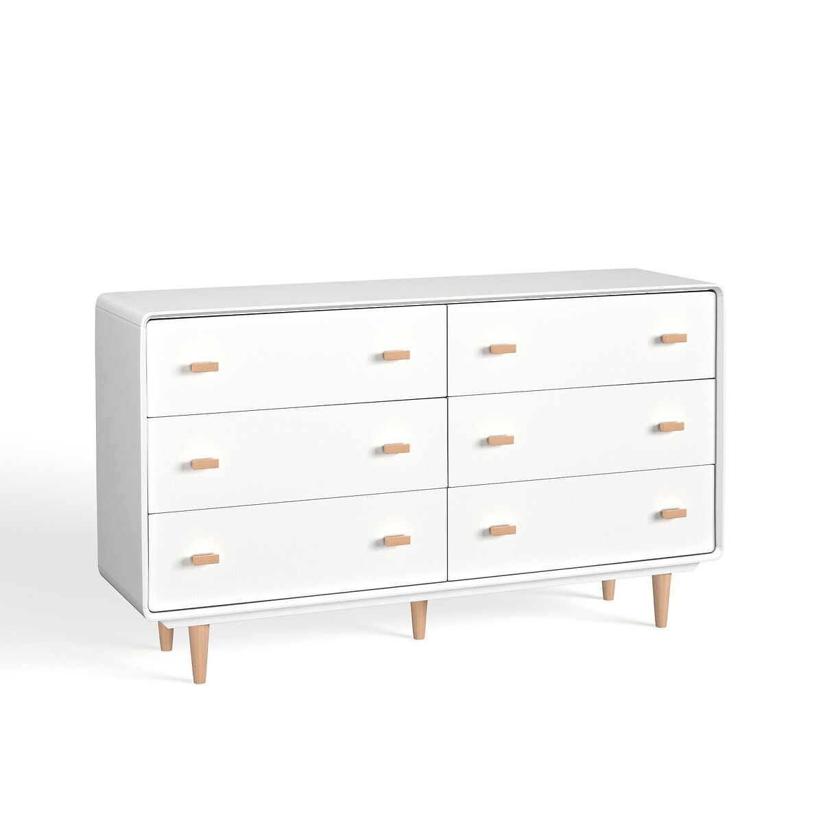 LA REDOUTE INTERIEURS<br>Cômoda 6 gavetas, Jimi