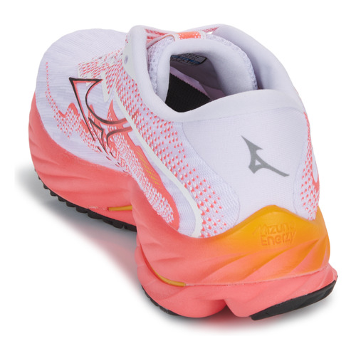 Mizuno - WAVE RIDER 27 - Blanc / Orange