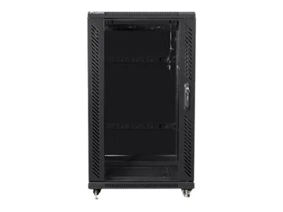 Lanberg - Rack kabinet - sort, RAL 9004 - 22U - 19