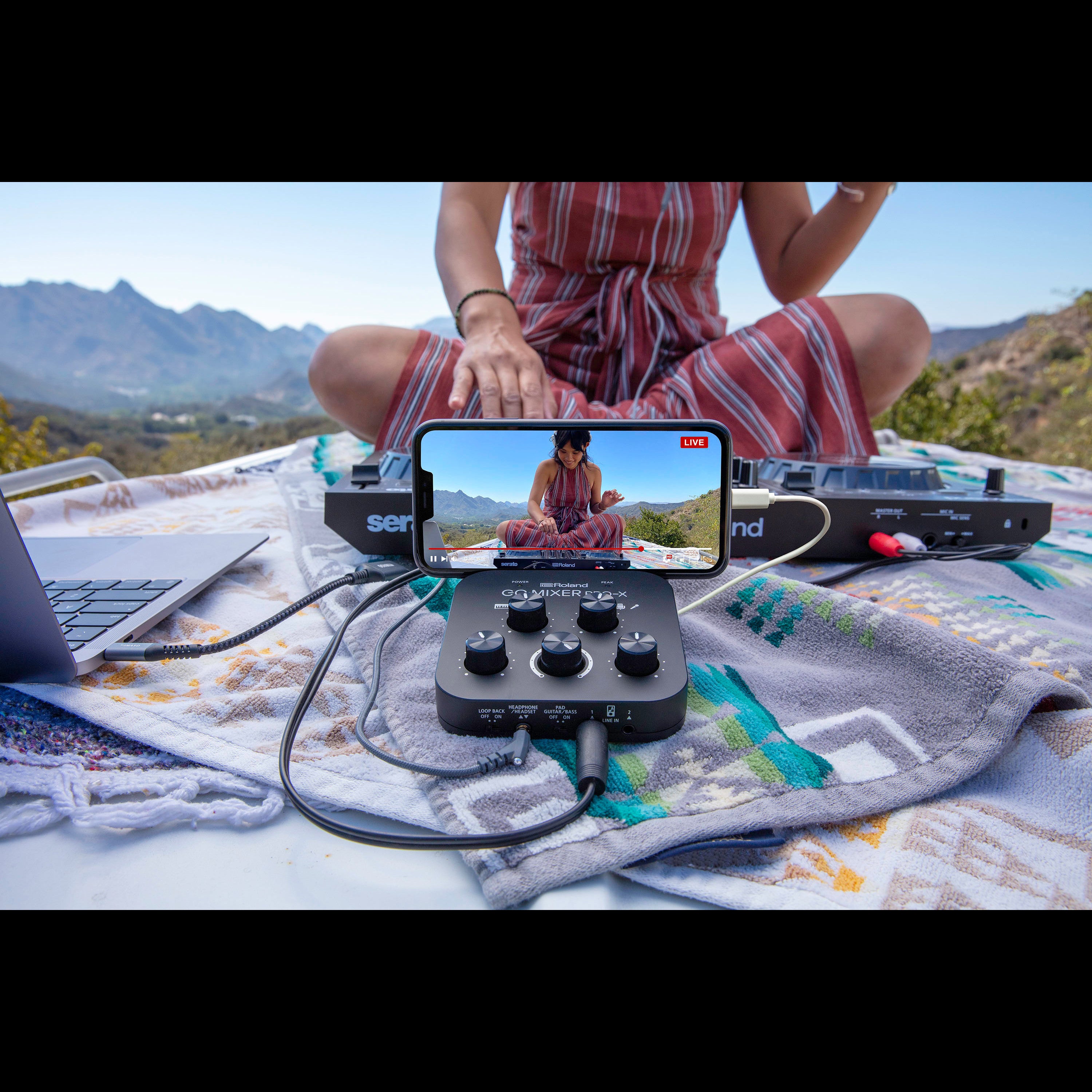 Roland GO:Mixer Pro-X mixer voor smartphones
