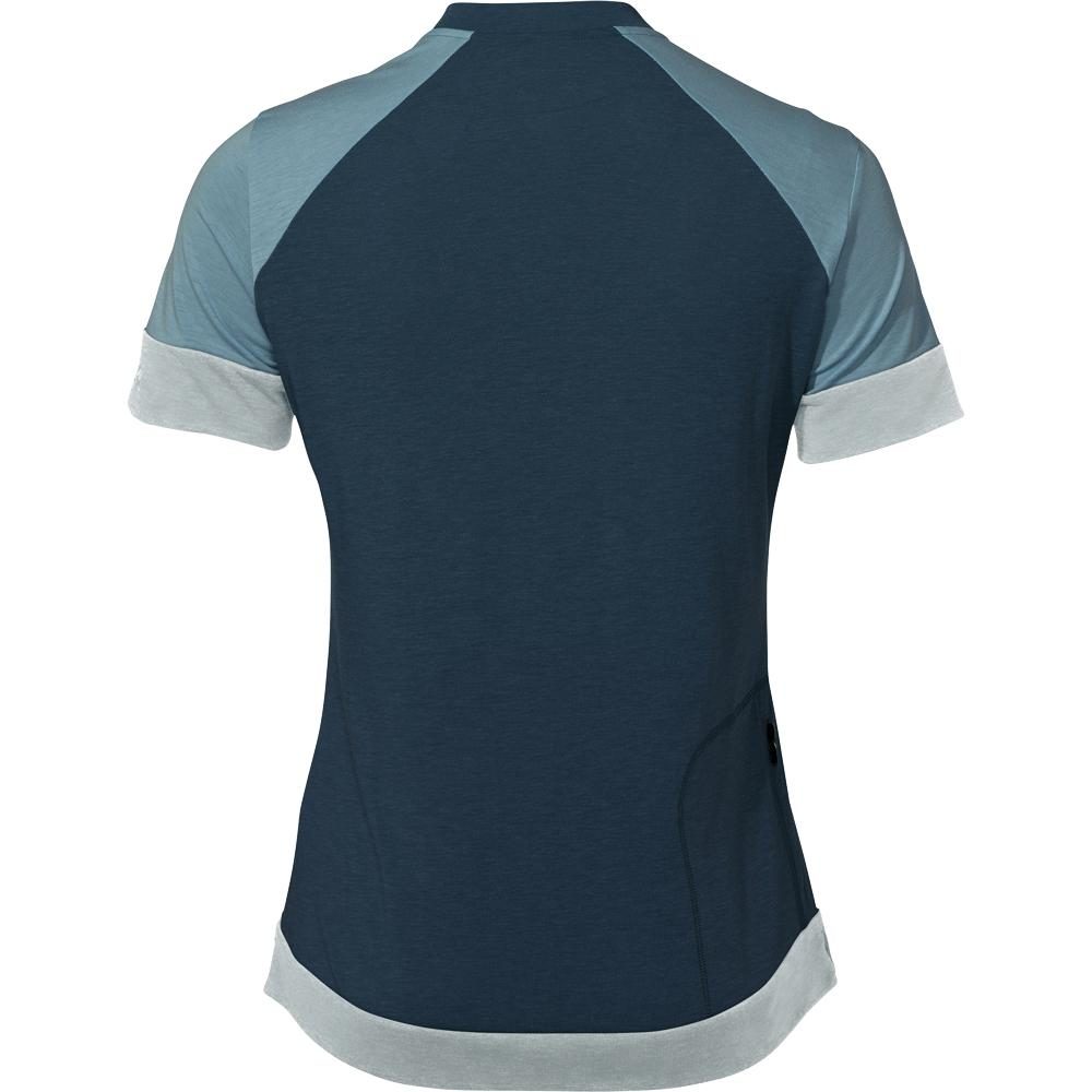 VAUDE Altissimo Q-Zip Radtrikot Damen dark sea uni
