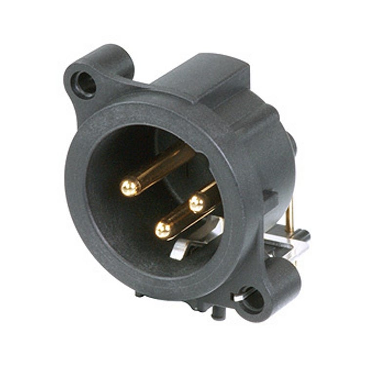 Neutrik NC3MAH XLR chassisdeel 3p male