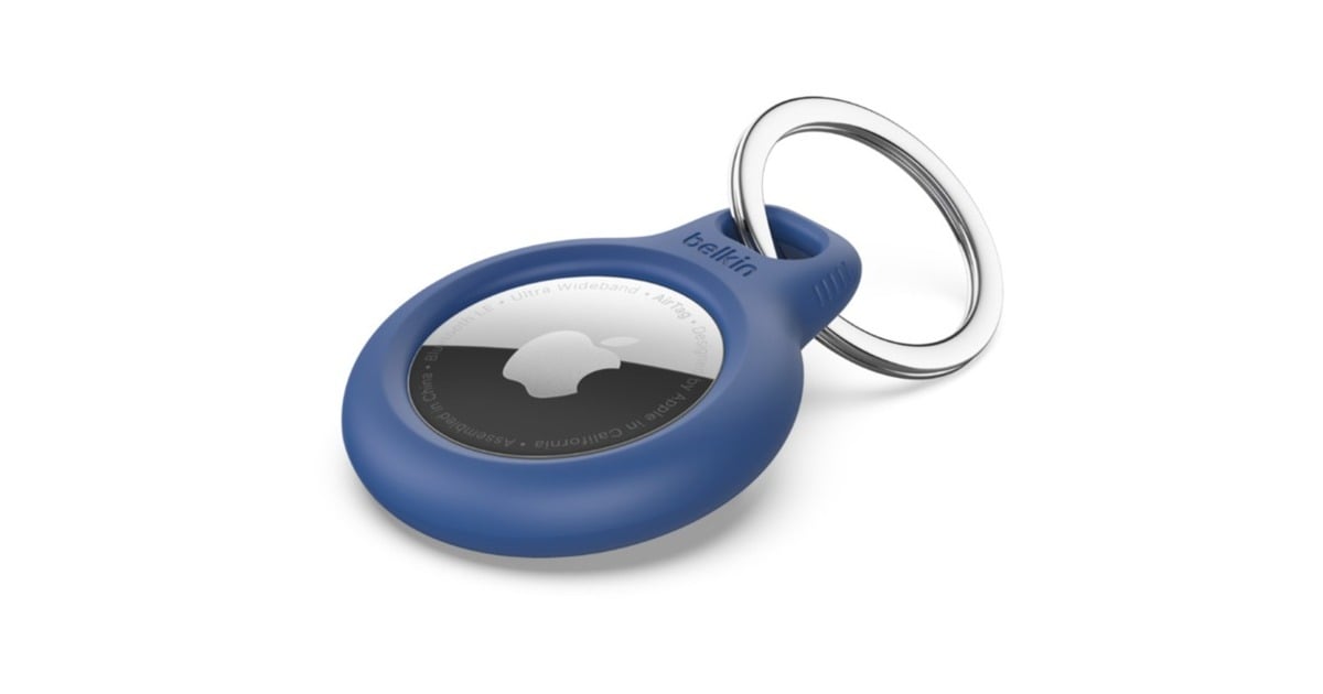 BelkinBeschermende houder met sleutelhanger voor AirTag – 2-pack sleeve  (Blauw)