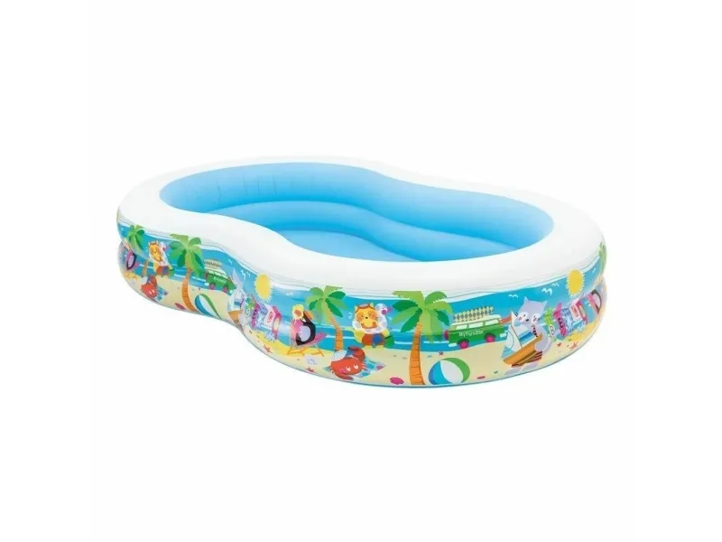 Intex Swim Center Snorkelsjov Pool,  700L, 262x160x46cm