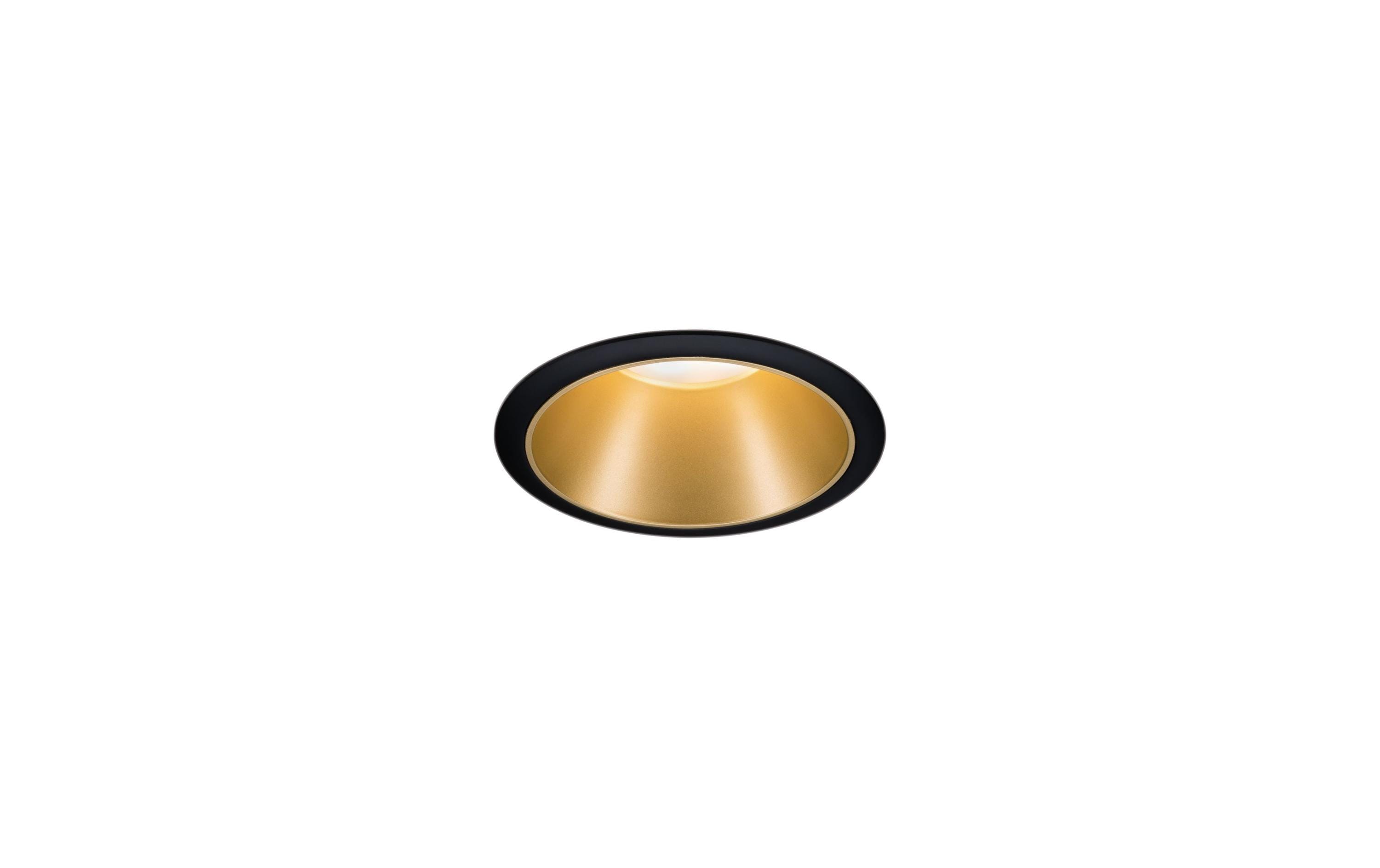 Einbauspot Cole Coin 3-Stepdim Set, 18W, 2700K, Schwarz/GoldLED Einbauspot 3-Step-Dim Basisset