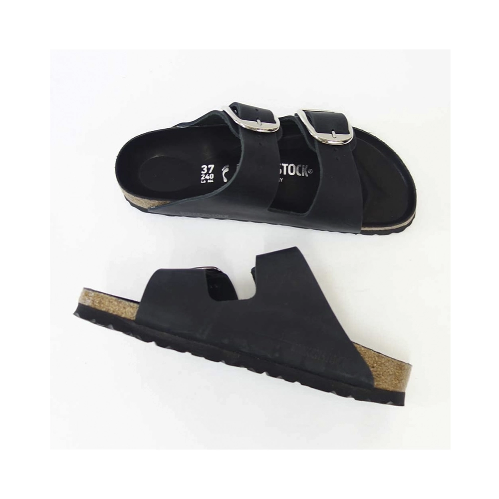 Birkenstock Arizona Big Buckle Sandalen Naturleder geölt