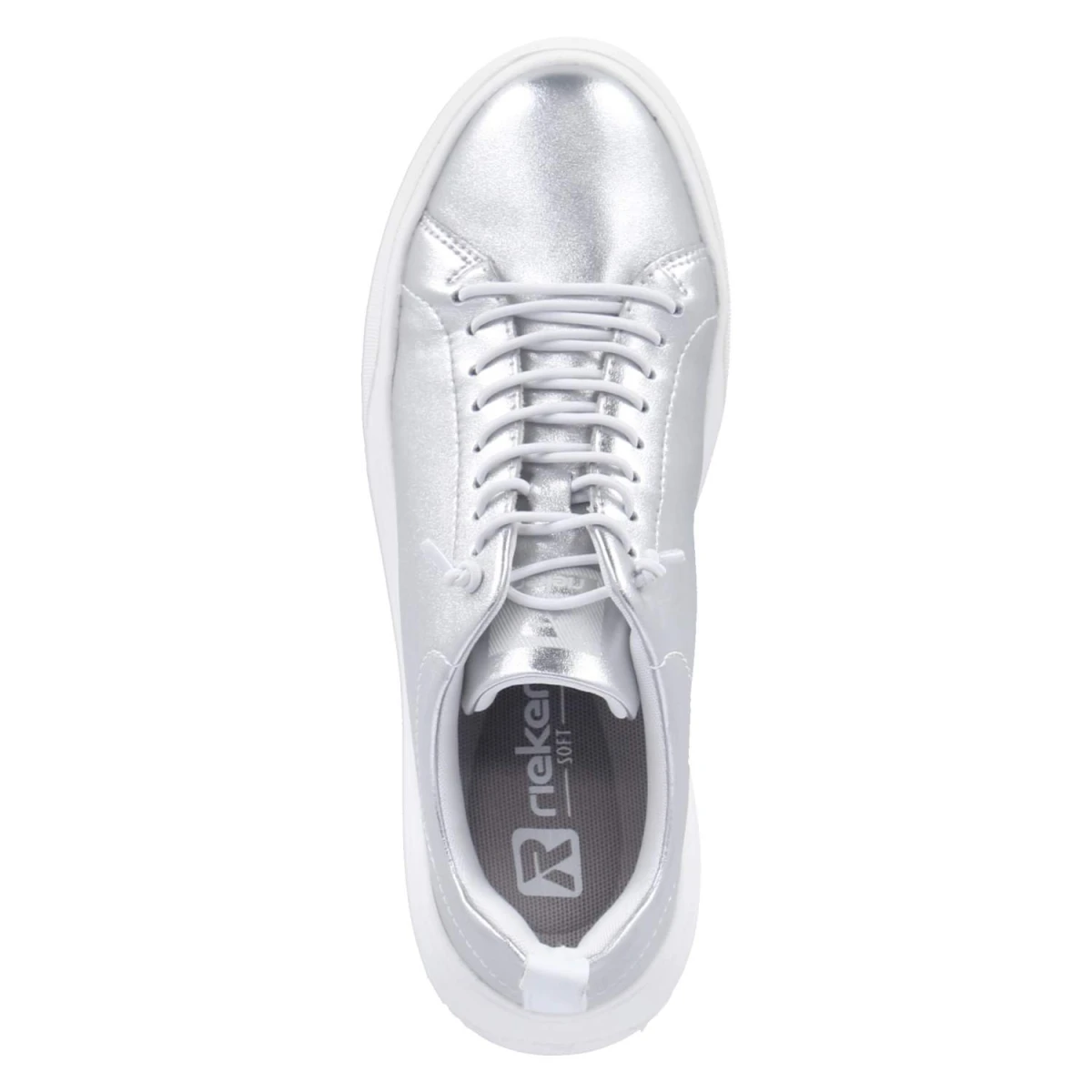 RiekerLow Sneaker - silber/platin
