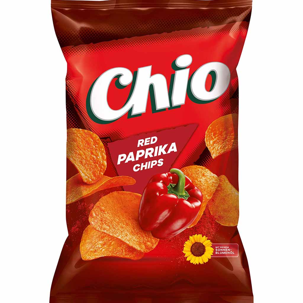 Chio Chips Red Paprika 150g MHD:6.1.25