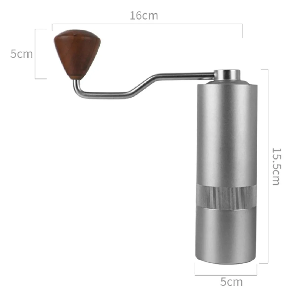 Moulin à café Universal - Argent