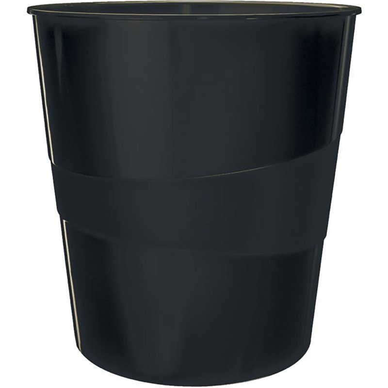 Corbeille à papier LEITZ RECYCLE noire 15 L