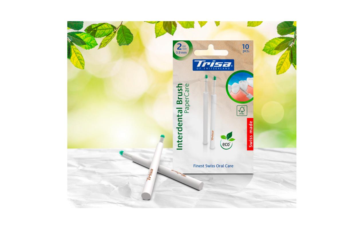 Interdentalbürste PaperCare ISO2 10 StückInterdentalbürste reinigt die Zahnzwischenräume effektiv