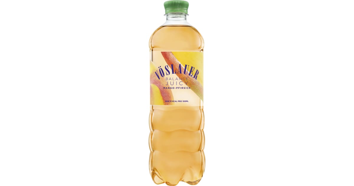 Vöslauer Balance Juicy Mango-Pfirsich 0,75 Liter (Einweg)