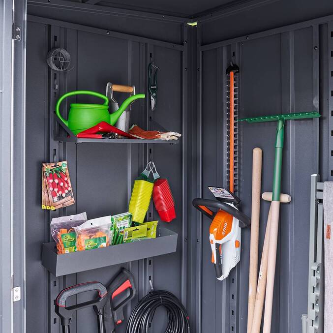 Abri de jardin FORGIA Graphite