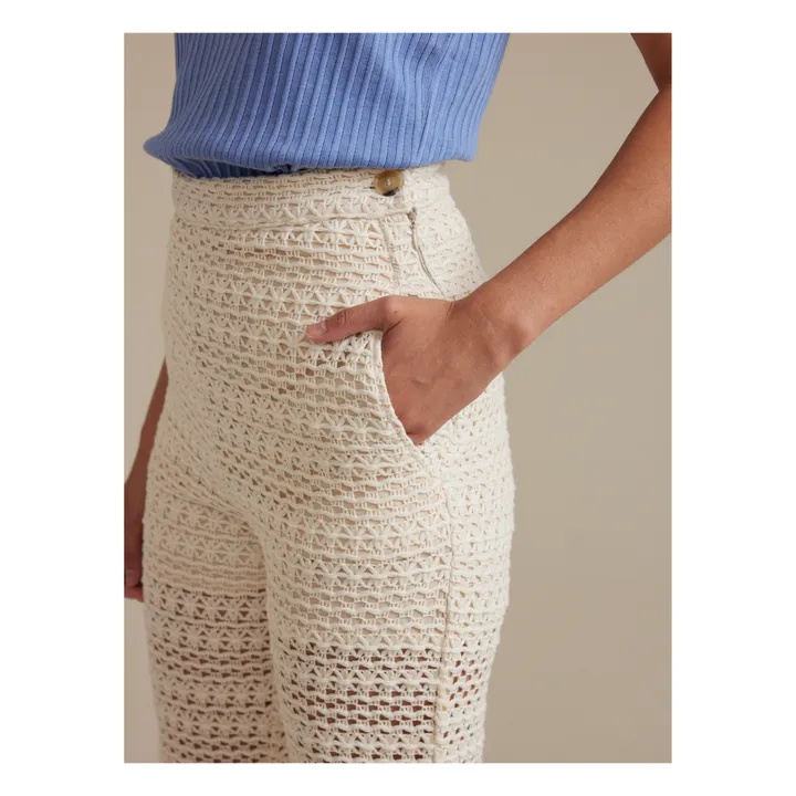 Bellerose Pantalon Davis Ajouré - Collection Femme | Naturel