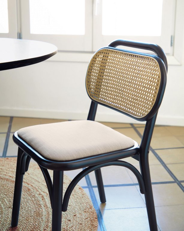 Kave Home Doriane stoel naturel