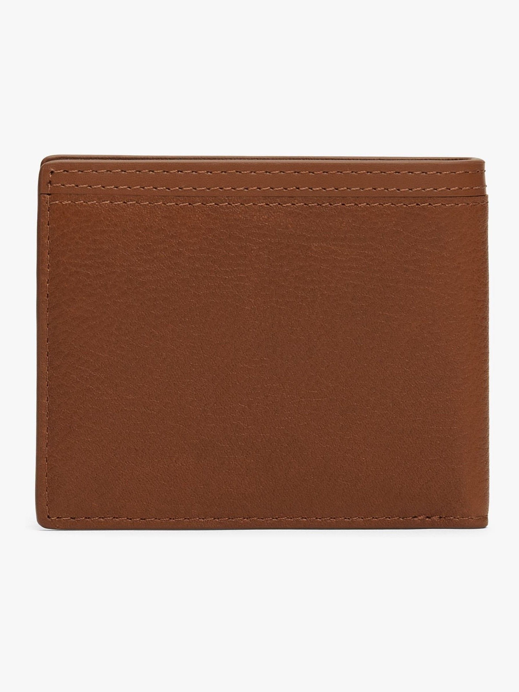Tommy Hilfiger Corporate Logo Leather Credit Card Wallet
