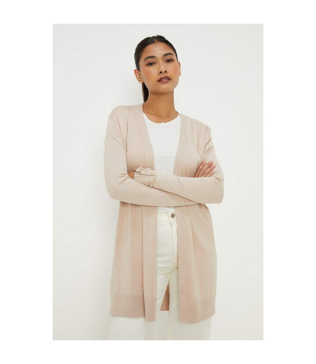 Dorothy Perkins - Cardigan - Femme (Beige gris) - UTDP3959
