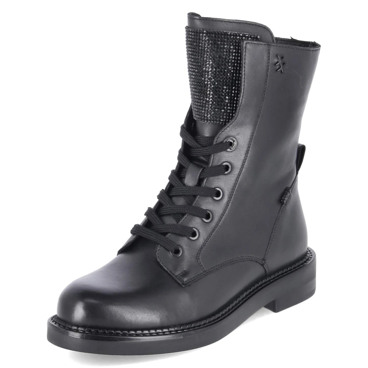 MexxSchnürboots PINA MABEL - black