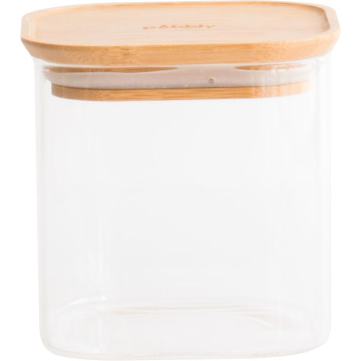Oppbevaringsglass med bambuslokk 800 ml