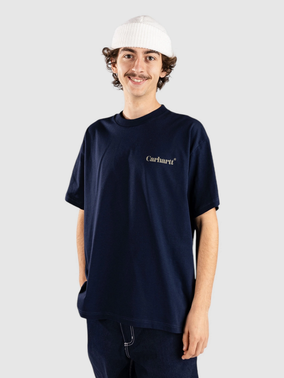 Carhartt WIP Fold Duck T-Shirt air force blue