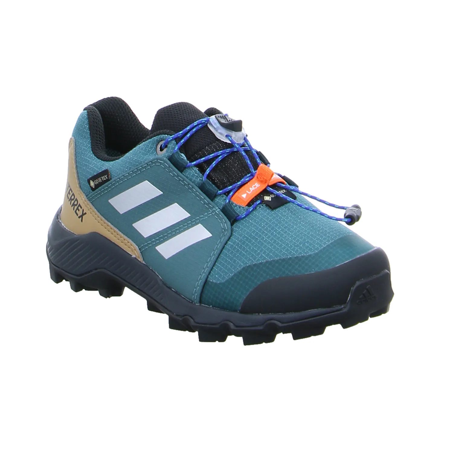 ADIDAS Kleinkinder-Sport -Halbschuh Grün Textil  Outdoor Sneaker